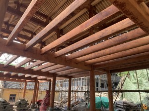 典型寺庙布局图展示 标准佛教寺院空间组织案例