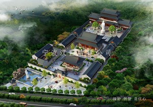 宁波寺院设计与施工，汉匠古建塑造甬城寺院新风貌