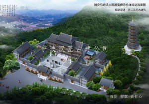 古建筑寺庙设计效果图精粹—唐风宋韵在现代设计中的巧妙运用与传承