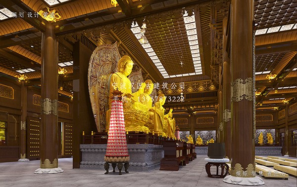 寺院扩建设计施工图新标准,保留古韵的寺庙规划  第6张