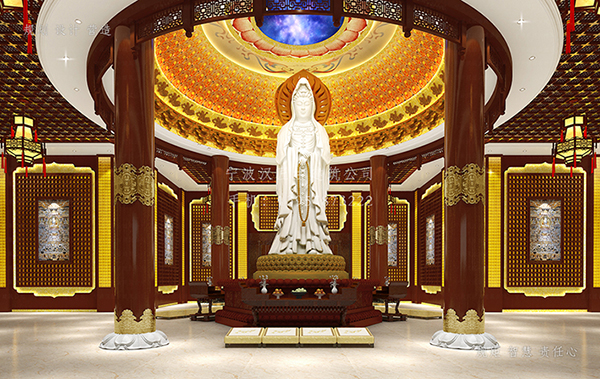 浙江绍兴寺庙设计装修,以细节规划提升工程品质  第11张